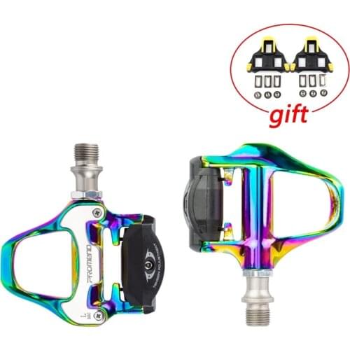 Bicycle Self-Locking Pedals Road Bike Bicycle SPD-SL Clipless Pedals Colorful Road Bike Pedals professional bike racing