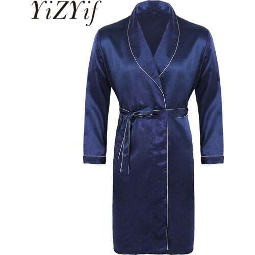 YiZYiF White Men's Robes