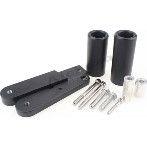 ACZ Motorcycle Black Frame Sliders Crash Pads Protector Falling Protectiton For Kawasaki Ninja 650/ EX650/ 650R 2009-2012