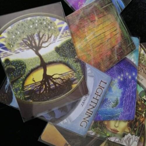 100Pcs Card Sleeves Board Game Tarot Transparent Protector Three Kingdoms Board Game Poker Cover Case Holder