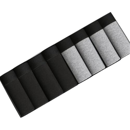 8pcs/lot Male Panties Cotton Mens Underwear Boxers Breathable Man Boxer Solid Underpants Comfortable Plus Size Shorts 4XL