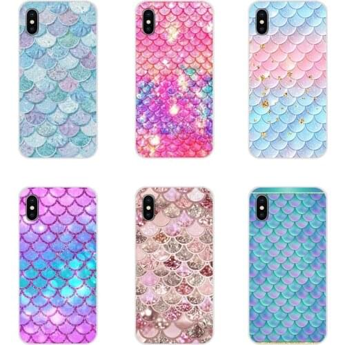 Accessories Phone Cases Covers For Samsung Galaxy A3 A5 A7 A9 A8 Star A6 Plus 2018 2015 2016 2017 Mermaid Fish Scale Pattern