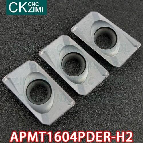 APMT1604PDER-H2 ZM1125 APMT 1604 PDER H2 Carbide Inserts Shoulder milling Inserts Tools CNC Metal lathe indexable Cutting tools