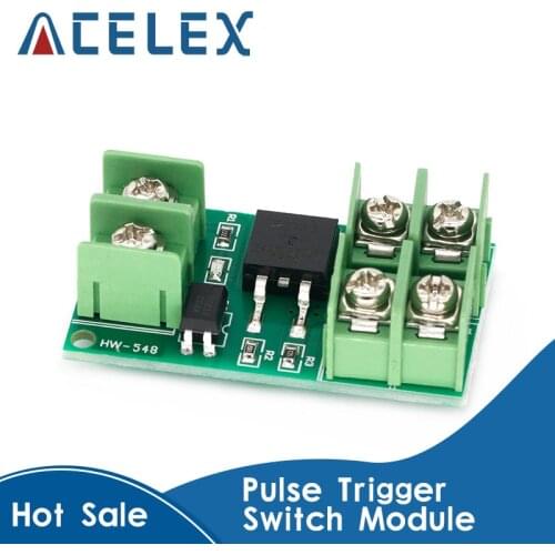 DC 5V-36V Electronic Pulse Trigger Switch Control Panel MOS FET Field Effect Module Driver for LED Motor Pump