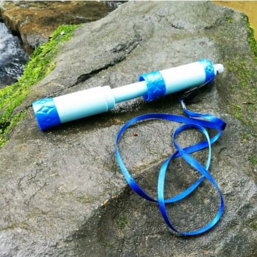 Outdoor Travel Personal Pressure Water Filters Straw Tool Hiking Camping Emergency Survival