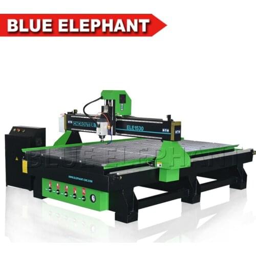 Kit 4 axis step motors plastic sheet cutting tools 1500X3000mm cnc router water cooling spindle woodworking professionsl vacuum