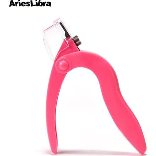 AriesLibra Black Pink Nail Cuticle Scissor Nail Tip Clipper Acrylic Gel False Nail Art Manicure Edge Trimmer Cutter Nails Tools