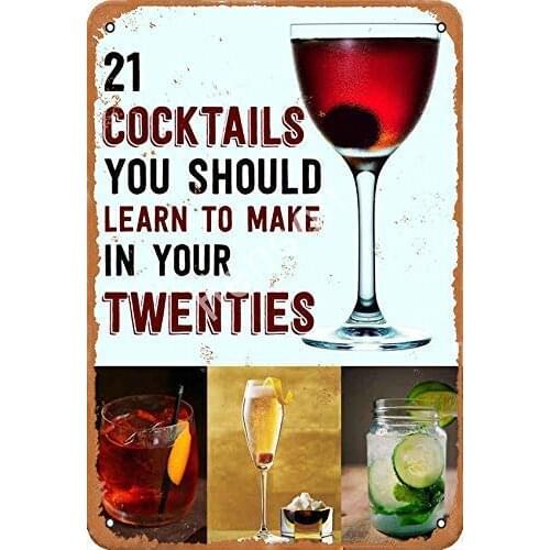 Family Rules Tin Sign Metal Sign Metal Decorative Wall Sign Wall Poster Bar Cafe House Home Decor 20 30cm