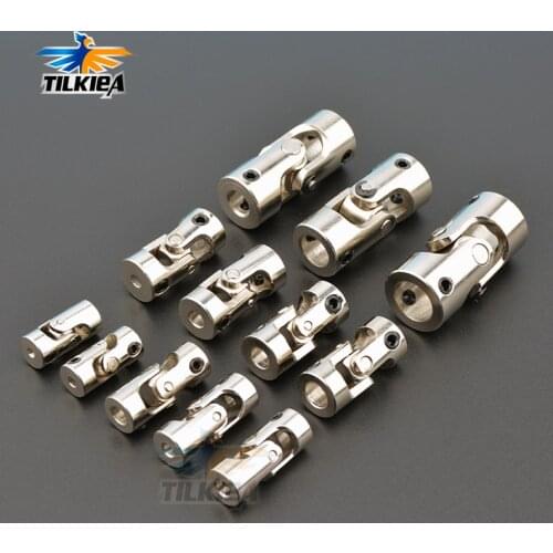 Rc Boat Metal Cardan Joint Gimbal Couplings Universal Joint for 2*2mm/3*2.3mm/3*3mm/ 4*3mm/4*3.175mm/4*4mm/4*5mm/5*5mm/6*6mm