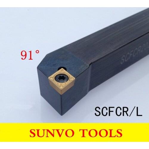SCFCR3232P12 / SCFCL3232P12 Use Carbide Insert CCMT120408 CCGT120404 CNC lathe innSer hle turning tools