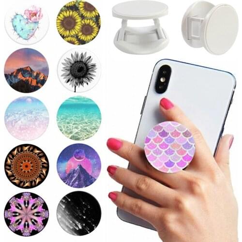 Universal Hot Expanding Stand попсокет Grip Mount Popped Phone Holder Round Smartphone Desk Stand Finger Ring pocket socket