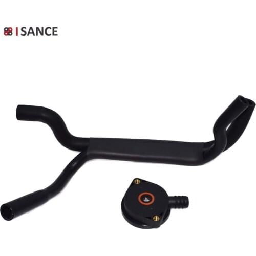 ISANCE Crankcase Breather Vent Valve & Hose Pipe For BMW 3er 5er E36 E46 E34 M43 316i 318i 11151743386, 11157501567, 11151247133