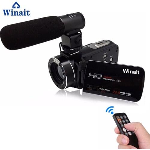 Video camera full hd 1080p 16x optical zoom HDV-Z20 24mp 64GB memory card wifi digital video camcorder 3.0'' touch screen