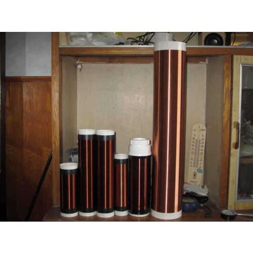 Tesla coil (generator) secondary coil for tesla coil diameter 110mm height 50cm
