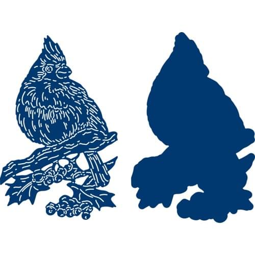 Lovely Bird Animal Die Cutting Dies Scrapbook Diary Decoration Stencil Embossing Template DIY Greeting Card Handmade 2021