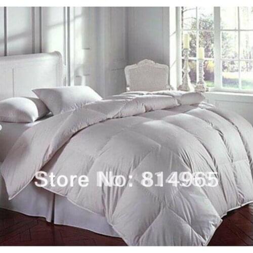 HIGH QUALITY 5 BLANKET WARM QUEEN 210X210CM OR MAKE ANY SIZE 95% EUROPEAN DUCK DOWN 270GSM QUILT DOONA COMFORTER