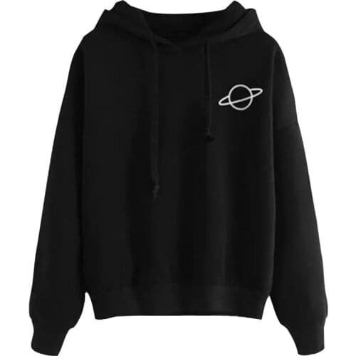 Sweatshirts 2021 Print Womens Long Sleeve Hoody Jumper Pullover Top Blouse Womens Sweatshirt Poleron Sudadera Con Capucha