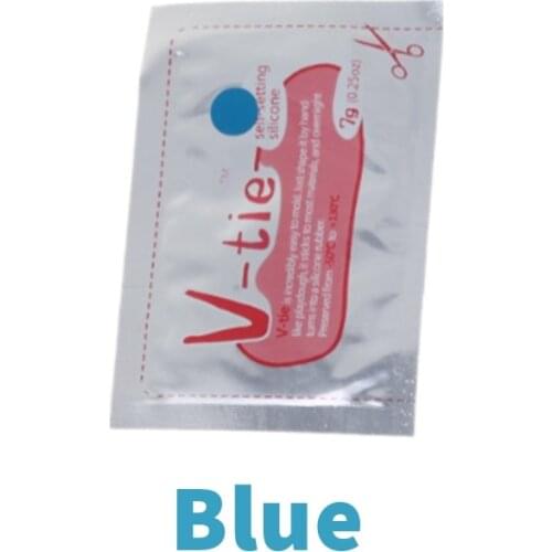 1pce Blue Formugru liquid silicone V-tie and Heat-seal fix DIY Universal Digital Outdoor Tools for repair glue sugru