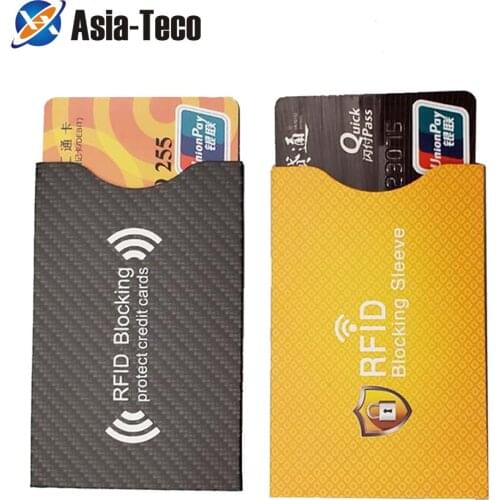 20Pcs Hot Anti Theft for RFID Credit Card Protector Blocking Cardholder Sleeve Skin Case Covers Protection Bank Card Case New