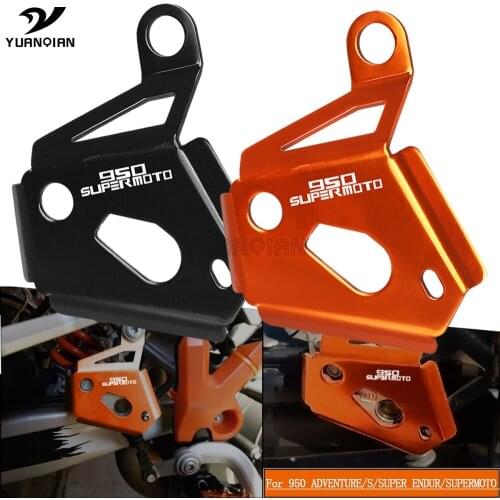 950 ADVENTURE/S SUPER ENDURO SUPERMOTO Rear Brake Pump Fluid Reservoir Cap Cover Guards FOR 990 ADVENTURE/S/R SMT SUPERMOTO/R