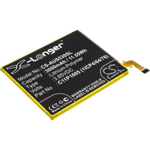 Cameron sino battery for Asus ZenFone 3 Deluxe，C11P1605 (1ICP4/64/76)
