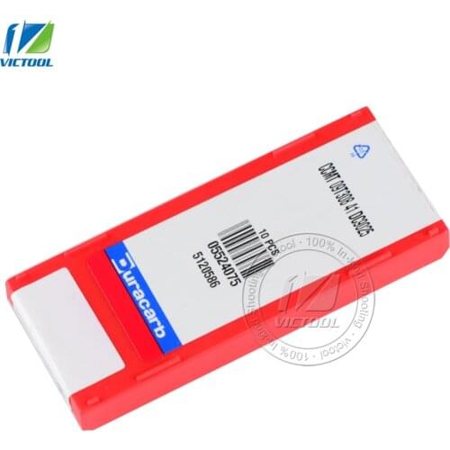 Duracarb CCMT09T308 -41 DC9025 for semi-finishing finishing P15 ~ P35 steel tungsten carbide turning insert CNC tool CCMT 09T308