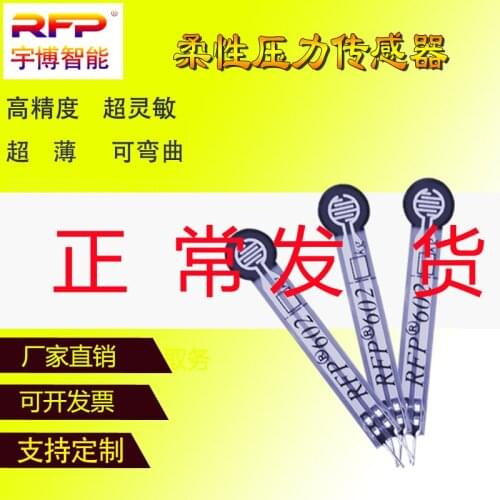 Rfp602 Flexible Film Pressure Sensor Force Sensor Sole Insole Resistance Sensitive Tactile Switch Module