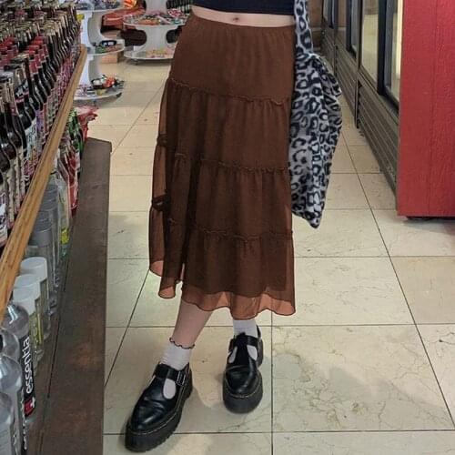 HEZIOWYUN Womens Autumn Skirts