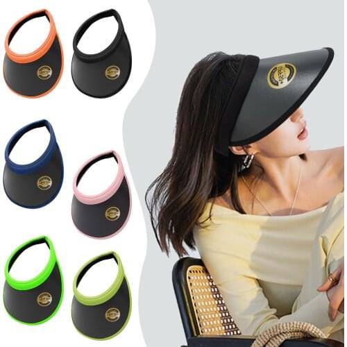 Spring summer Sports Sun Hats Women Hat Mens Cap Adjustable Cotton Visor UV Protection Top Empty Tennis Golf Running Sunscreen