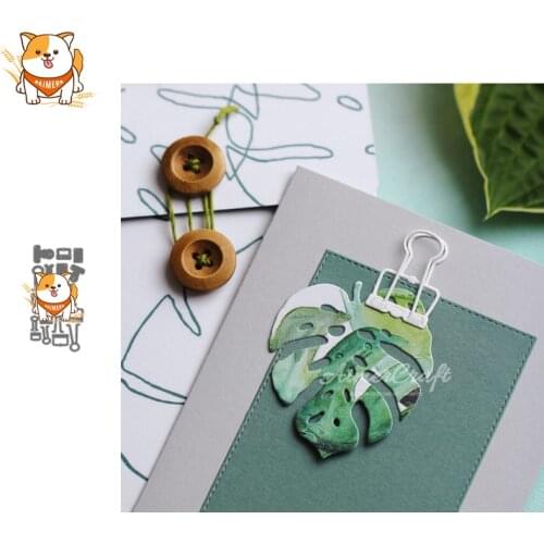 Swallowtail Clip Folder Metal Cutting Dies Scrapbooking Stencil DIY Embossing Craft Die Cuts Card Making New Dies For 2019