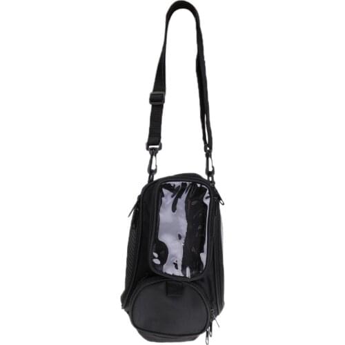 Motorcycle Magnetic Tank Bag Storage Organizer Phone Holder Pocket Pouch