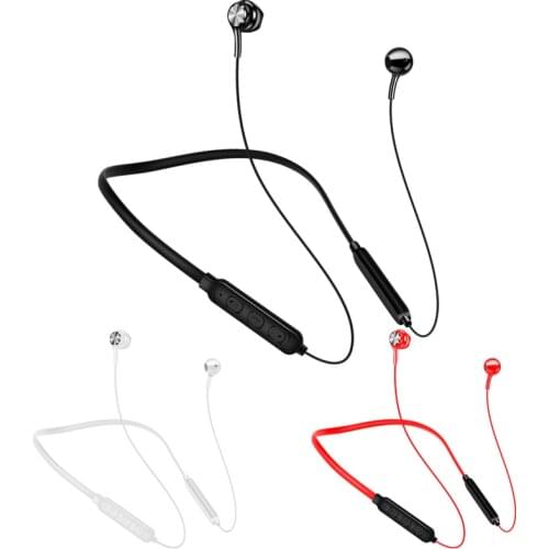 New Wireless Bluetooth Earphones Magnetic Stereo Sports Headset IPX7 Waterproof Wireless Headphone with Mic for Smartphones UM