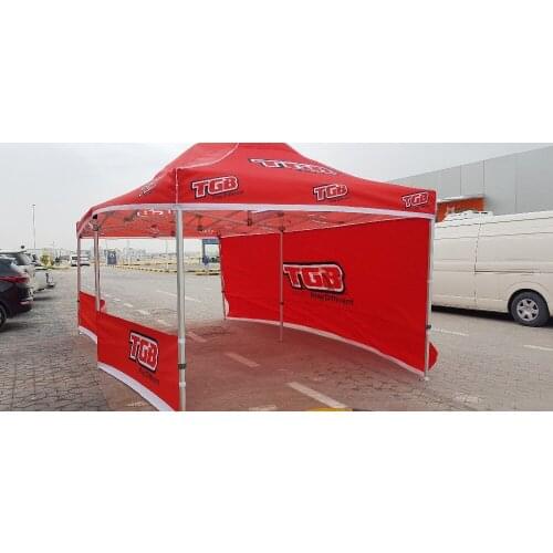 Strong Professional 50x50x2.0mm Aluminum 10 x 20ft Party Promotion Trade Show Exhibition Fair Pop UP Gazebo Easy-Up Marquee Tent