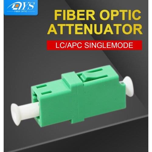 50pcs LC-LC APC Simplex Singlemode Optical Fiber Adapter FTTH Plastic Fiber Optic Coupler Fibre Cable Conector
