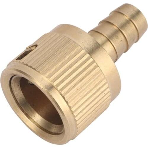 1/2" Pipe Quick Connector Barbed Hose Connection Interface Garden Irrigation Water Pipe Quick Coupling Plumbing Pipe Fittings