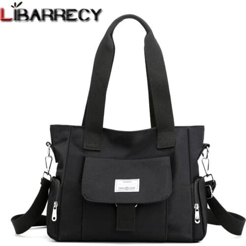 Casual Women Handbag Nylon Cloth Shoulder Bag Designer Waterproof Girls Crossbody Bags Fashion Travel Bags Large Capacity Totes