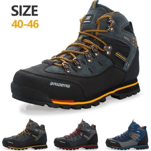 Outdoor shoes mens and womens hiking shoes wear-resistant non-slip outdoor climbing shoes shoes military quality casual shoes