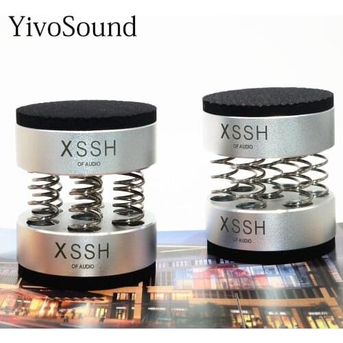 Yivosound HIFI Audio Speakers Amplifier Aluminum Anti-shock Shock Absorber Foot Pad Feet Nail Pads Vibration Absorption Stands