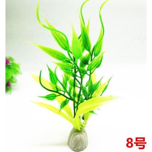 Green Aquarium Plants Ornaments Aquarium Fish Tank Plant Water Grass Decor Aquarium Decoration
