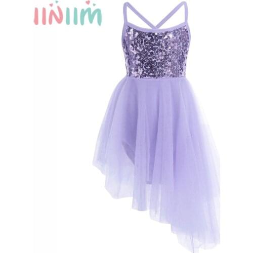 2-12 Years iiniim Girl Dancing Clothes Girls Ballet Dress Kids Gown Dancer Princess Childrens Leotard Professional Ballet Tutu