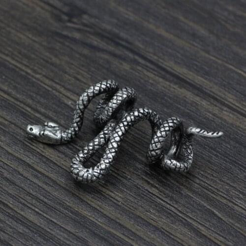 Snake Necklace Vine Pendant Snake Charm Serpent Necklace Snake Animal Jewelry