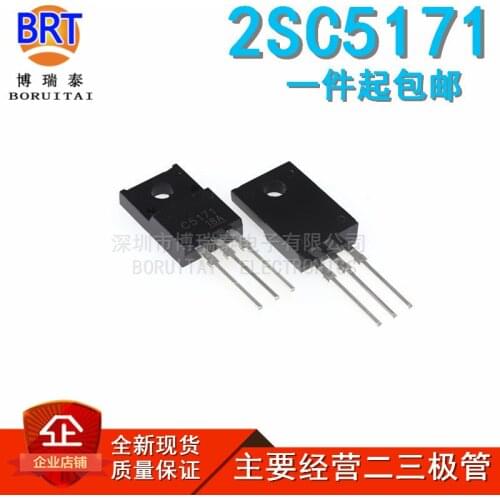 10PCS ( 5PCS 2SA1930 + 5PCS 2SC5171 ) A1930 TO-220 C5171 TO220 Original and new