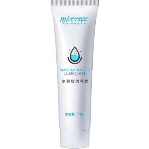 60ml Sex Lubricant Penis Lubricant Transprant Water soluble Cream Sex Oil Vaginal and Anal Gel Sex Products For Men/Women S1650