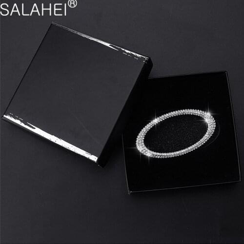 Car Styling Accessories For Kia K4 Ceed Rio Sportage 2017 Car Steering Wheel Diamond Decoration Circle Stickers Auto Interior