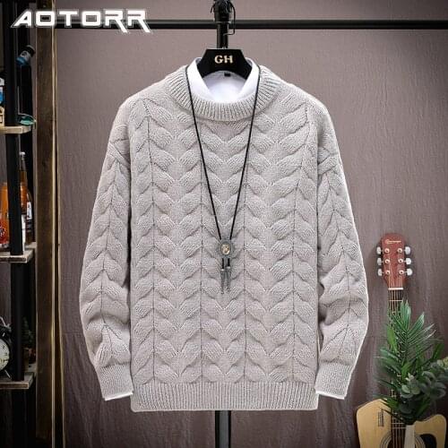 Мужские вязаные пуловеры Aotorr China At AliExpress