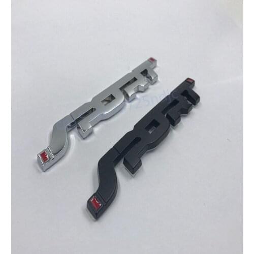 Car-styling Sport Letter Badge Emblem Metal 3D Rear Sticker Nameplate For Ford SPORT Tail Trunk Decal Matt Black Chrome