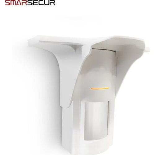 Wireless Solar Power PIR Motion Detector For Home Security Alarm