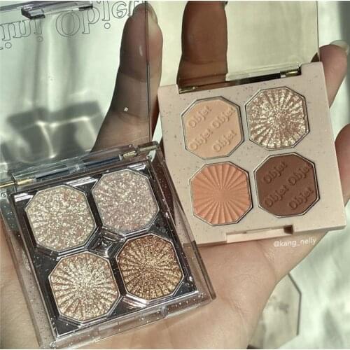 DIKALU Rich Warm Chocolate Palette Charming Matte Glitter Eyeshadow Bright Gemstone Eyeshadow Pearly Earth Eyeshadow Palette