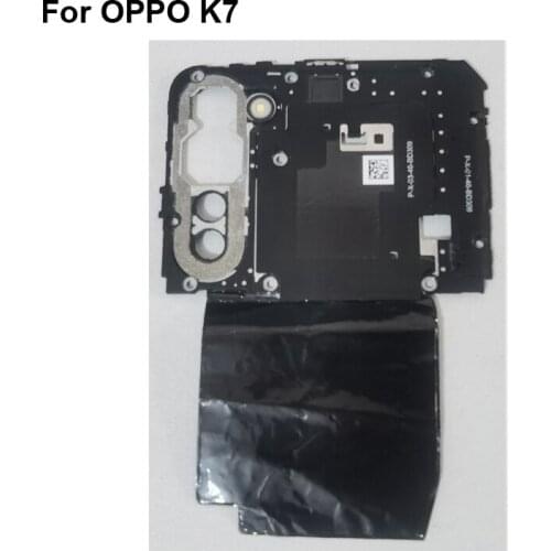 For OPPO K7 Back Frame shell case cover on the Motherboard and WIFI antenna With Flashlight Cable parts For OPPO K 7