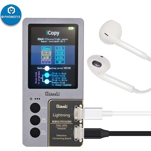 Qianli ICopy Plus LCD Screen Photometer Original Color Battery Repair Programmer for IPhone 12 11 Pro Max XR XSMAX XS 8P 8 7P 7